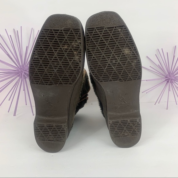 Snowland Vintage / Brown Tan Faux Fur Waterproof - Picture 7 of 8